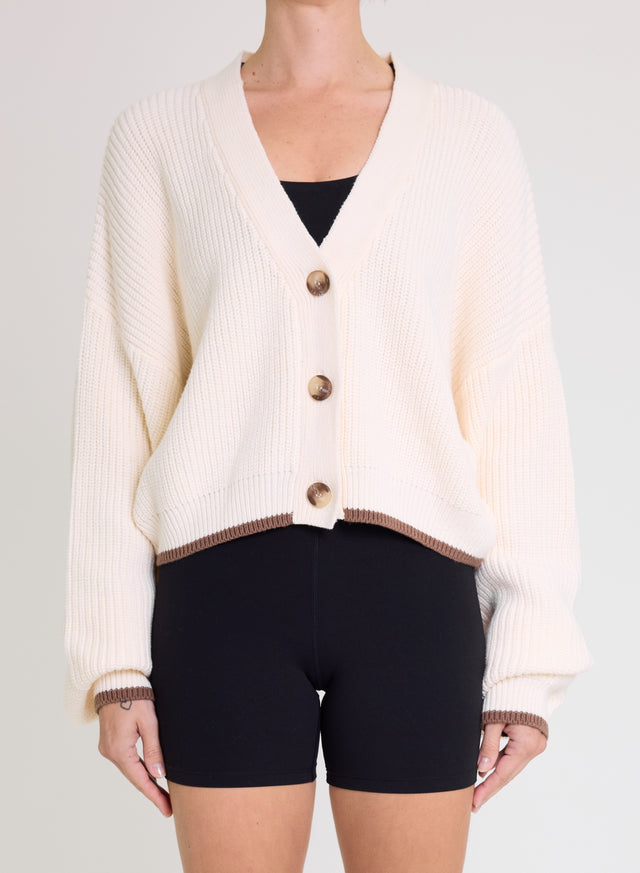 PE NATION MEMORY KNIT CARDI