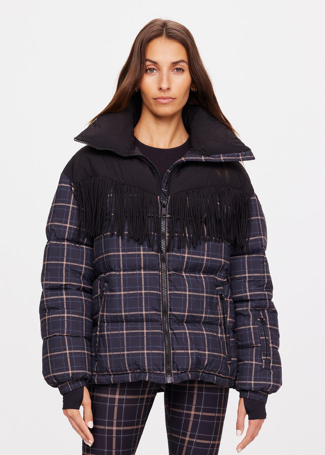 THE UPSIDE LUMIERE FOX PUFFER JACKET