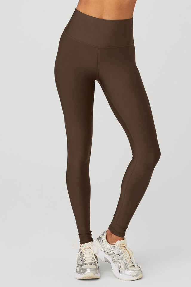Alo Yoga IUGA High Waist Yoga Leggings Brown - $10 (66% Off Retail) - From J